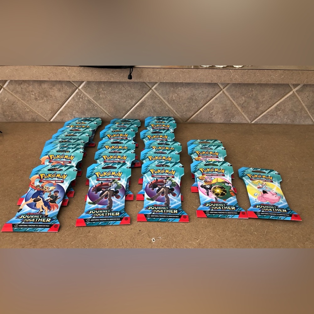 Pokemon Trading Card Booster Packs